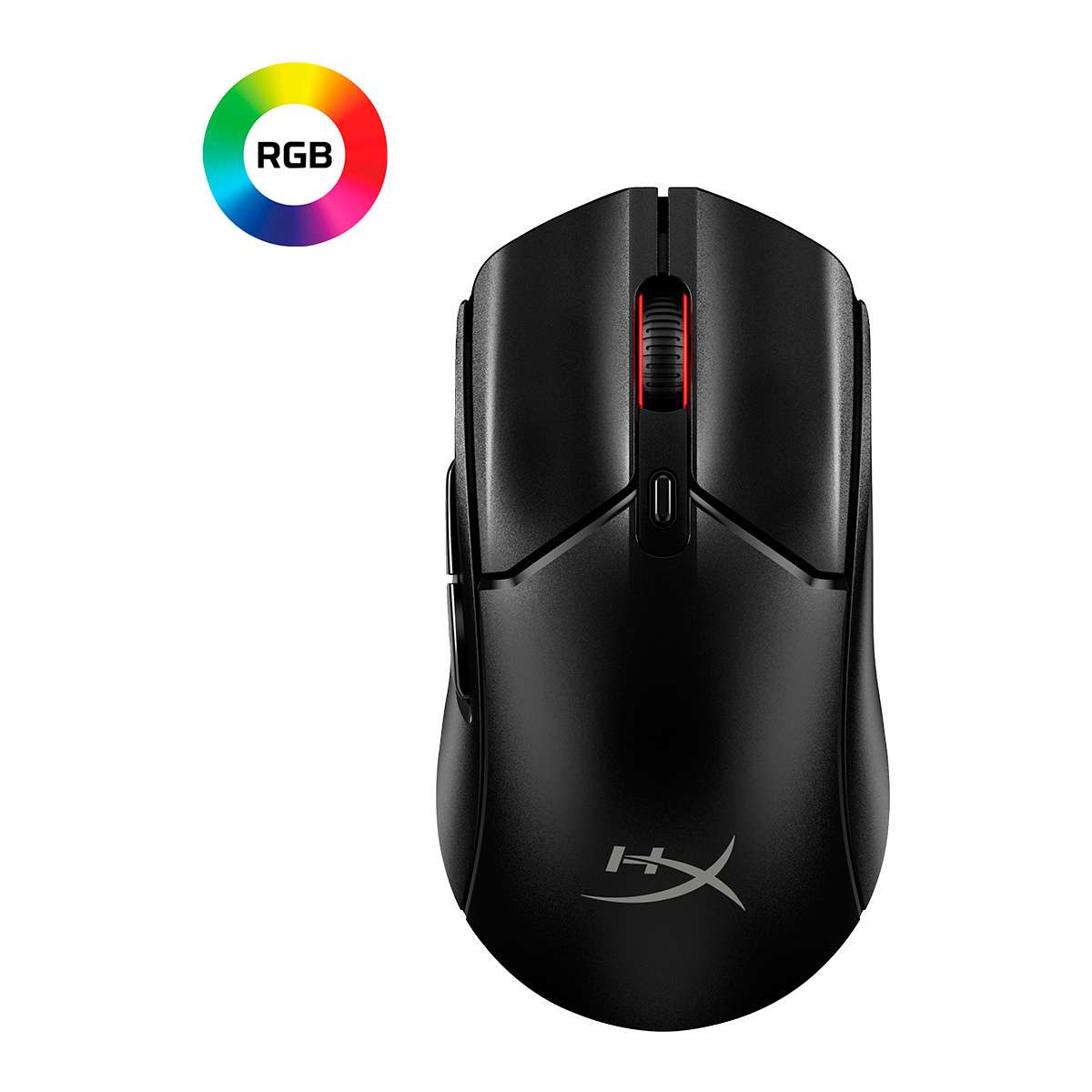 Mouse Gamer HyperX Pulsefire Haste 2 Core Inalámbrico Negro 8R2E6AA